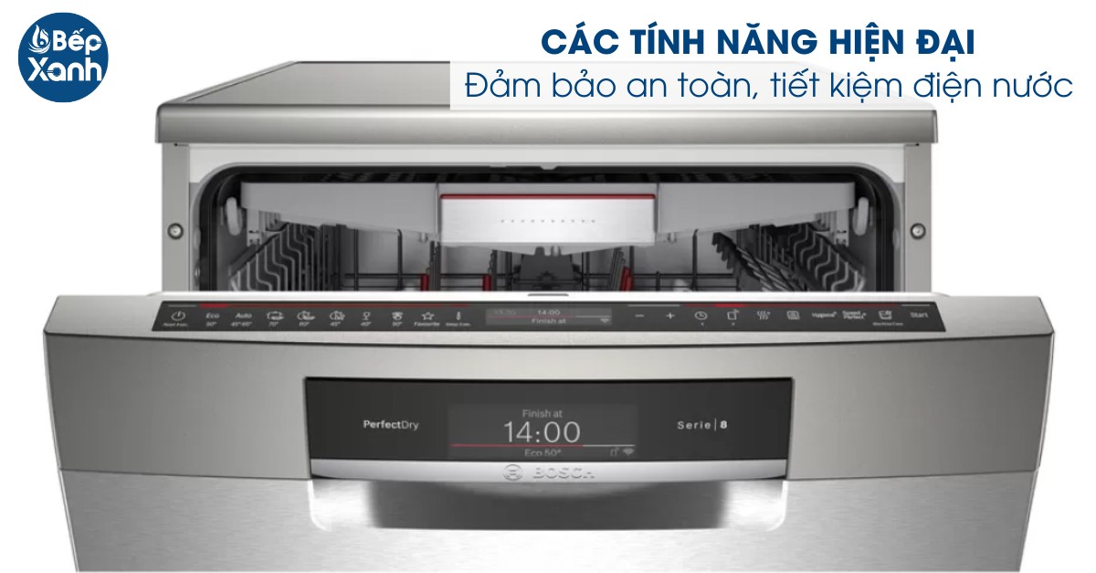 Các tính năng vượt trội của Bosch SMS8YCI01E