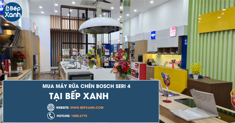 Địa chỉ mua Máy rửa chén Bosch series 4 