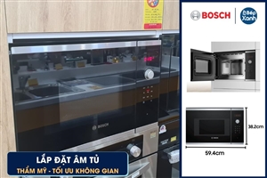 Lò Vi Sóng Âm Tủ Bosch BFL523MS0H